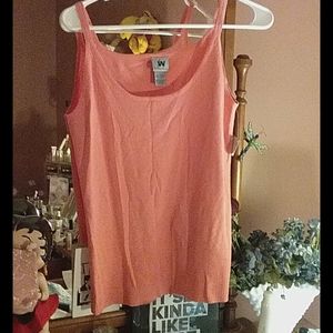 Ladies pink Junction West tank top